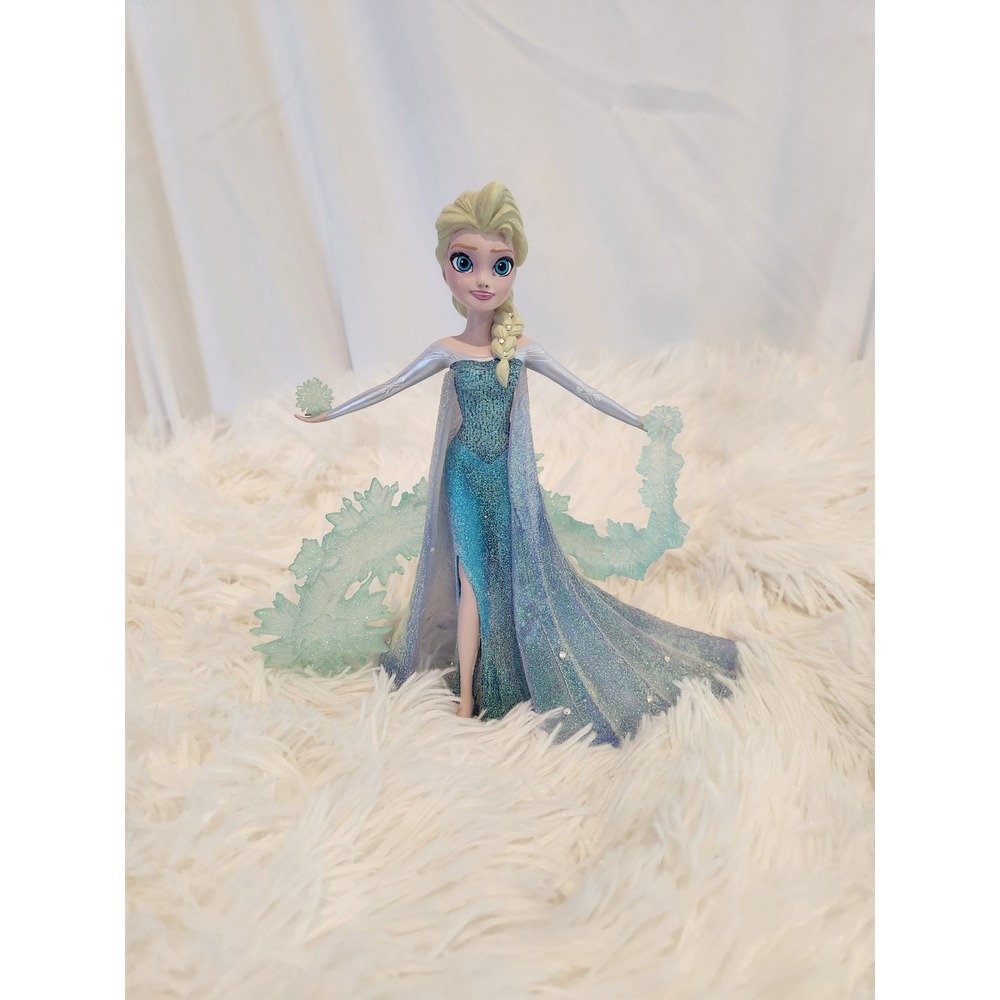 Disney Frozen Elsa Showcase Couture de Force Figurine Statue Missing Base